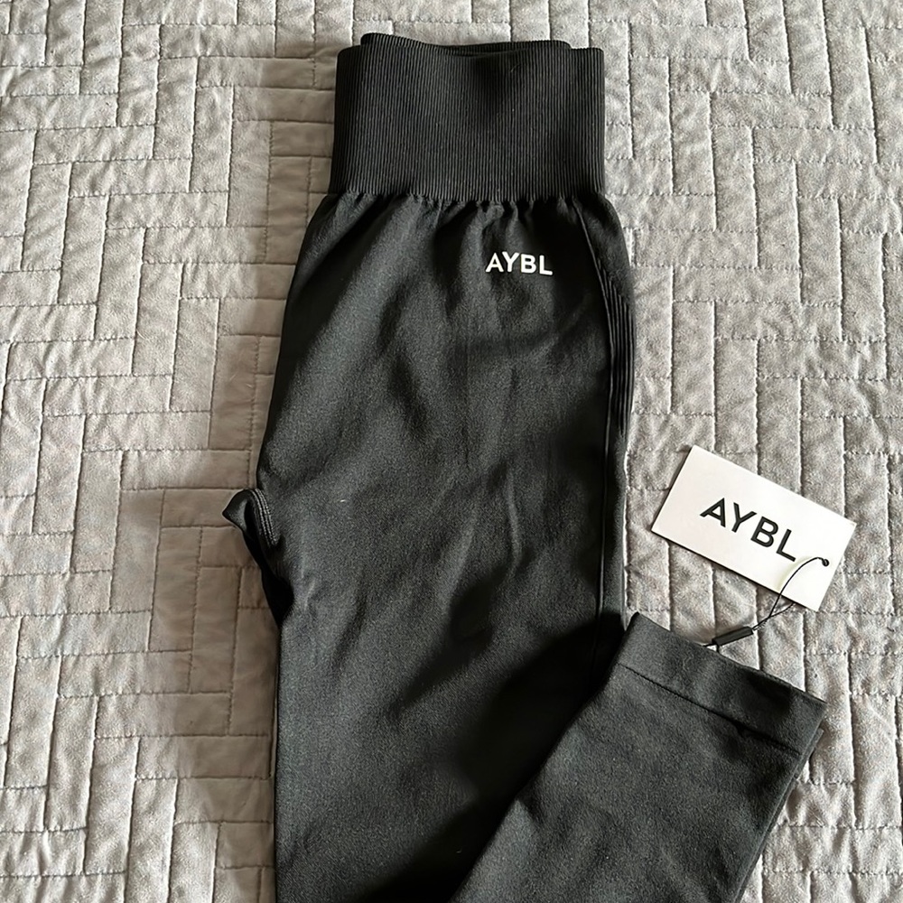 Pulse Seamless leggings - Jet Black